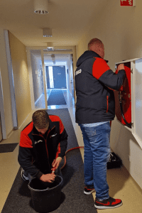 Keuren van blusmiddelen in Lunteren