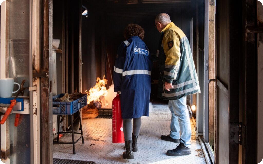 Brandblussermonteur