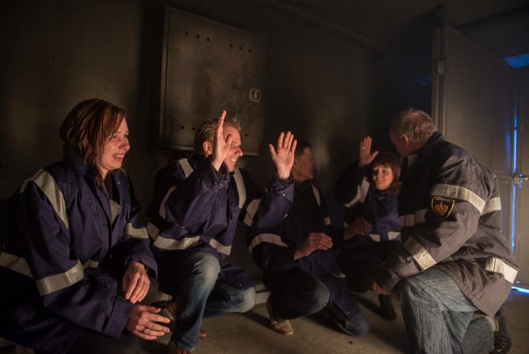 BHV-cursus brandoefening