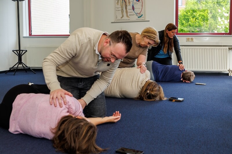 EHBO-cursus bij bedrijf op locatie